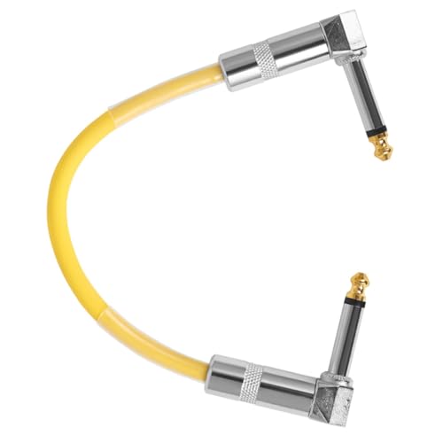 UPKOCH kabel für elektrische gitarre Gitarrenkabel Wirkung Gitarren-Patchkabel Guitar Patch -Kabel Instrumentenkabel Patchkabel gitarre Gitarrenpedal -Patch -Schnüre Metall Gelb UPKOCH kabel für elektrische gitarre Gitarrenkabel Wirkung Gitarren-Patchkabel Guitar Patch -Kabel Instrumentenkabel Patchkabel gitarre Gitarrenpedal -Patch -Schnüre Metall Gelb von UPKOCH