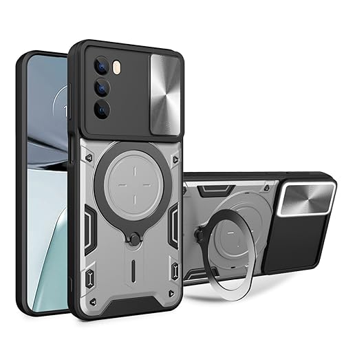UPLAI Hülle für Motorola Moto G52/Moto G82 5G, Slim Stoßfest Rüstung Handyhülle mit Gleiten Kamera Cover und Magnetisch Ständer, Prämie PC+TPU Dauerhaft Schutzhülle.Silbrig UPLAI Hülle für Motorola Moto G52/Moto G82 5G, Slim Stoßfest Rüstung Handyhülle mit Gleiten Kamera Cover und Magnetisch Ständer, Prämie PC+TPU Dauerhaft Schutzhülle.Silbrig von UPLAI