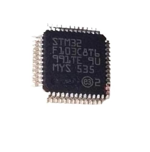 UQKMCUNV STM32F103C8T6 CBT6 R8T6 RBT6 RCT6 RET6 RDT6 VCT6 VET6 C6T6A 32-Bit-Mikrocontroller - 1 Stück (STM32F103RET6 1 Stück) von UQKMCUNV