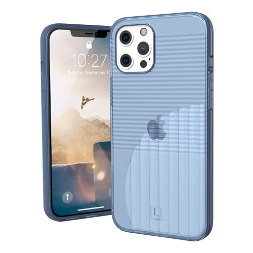 Urban Armor Gear by UAG [U] Aurora Schutzhülle für Apple iPhone 12 Pro Max Hülle - [Weicher Rahmen & Harte Rückschale, MagSafe/Wireless Charging kompatibel, 2,4m Fallschutz] - Soft blau (transparent) 11236Q315151 von URBAN ARMOR GEAR