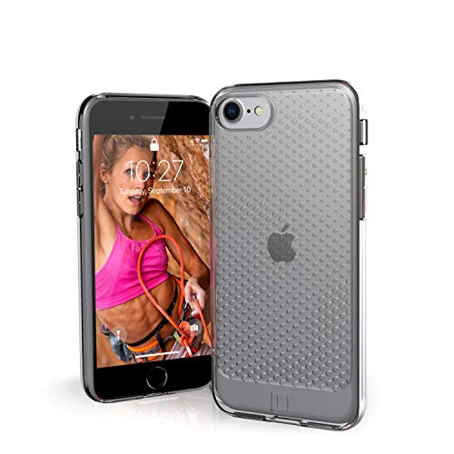 U by UAG [U] Lucent Hülle Apple iPhone SE (2020) / 8/7 / 6S Schutzhülle (Halb-transparentes Case, Wireless Charging kompatibel, Sturzfest, Ultra Slim Bumper) - Ice (transparent) von URBAN ARMOR GEAR