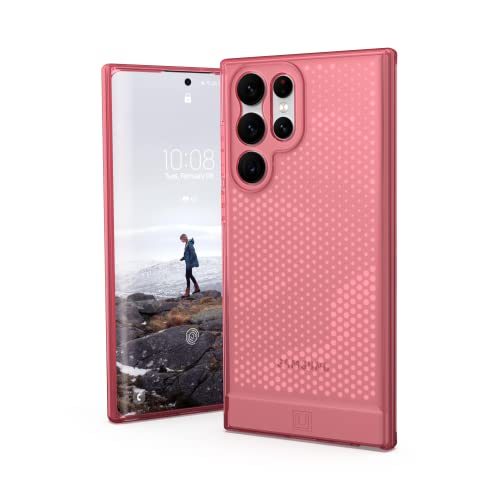U by UAG [U] Lucent Hülle kompatibel mit Samsung Galaxy S22 Ultra 5G Case [Offiziell Designed for Samsung Zertifiziert, 3,6m Fallschutz, Wireless Charging kompatibel] - Clay (transparent) von URBAN ARMOR GEAR