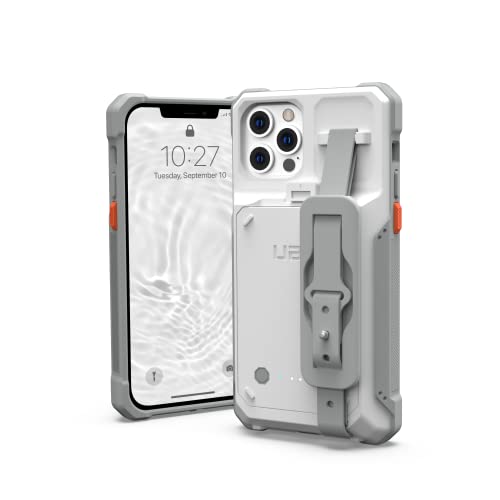 URBAN ARMOR GEAR Healthcare Battery Case kompatibel mit iPhone 14 / iPhone 13 Hülle mit Akku [3000mAh, Integrierte Handschlaufe, Getestet in medizinischer Umgebung] grau von URBAN ARMOR GEAR