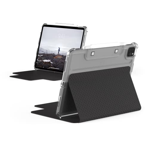 URBAN ARMOR GEAR Lucent Case für Apple iPad Air 10.9 Hülle (5. Gen. 2022/4. Gen. 2020) / iPad Pro 11 Hülle (2022/2021 / 2020/2018) [Apple Pencil 2 kompatibel, Wake/Sleep] schwarz von URBAN ARMOR GEAR