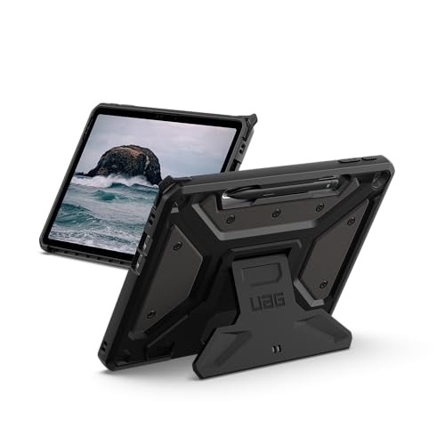 URBAN ARMOR GEAR Metropolis SE für Microsoft Surface Pro 12 Zoll Hülle (2025-1. Edition, Designed for Surface Zertifiziert, Surface Pro Type Cover kompatibel, Surface Pen Aussparung) schwarz von URBAN ARMOR GEAR