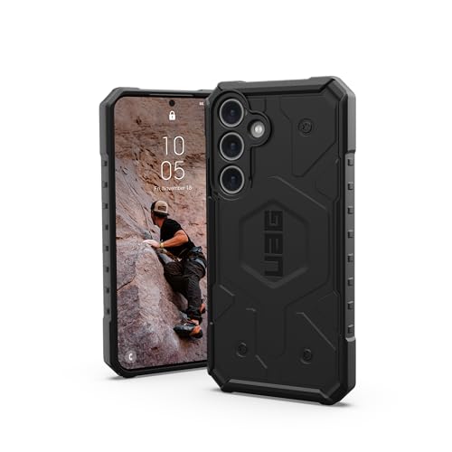 URBAN ARMOR GEAR UAG Schutzhülle für Samsung Galaxy S24, 15,7 cm (6,2 Zoll), Pathfinder, robust, militärisch, sturzsicher, stoßfest, rutschfest, Schwarz URBAN ARMOR GEAR UAG Schutzhülle für Samsung Galaxy S24, 15,7 cm (6,2 Zoll), Pathfinder, robust, militärisch, sturzsicher, stoßfest, rutschfest, Schwarz von URBAN ARMOR GEAR