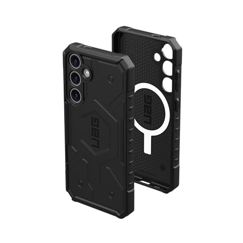 URBAN ARMOR GEAR Pathfinder Case Samsung Galaxy S24 Plus [Magnetring, Designed for Samsung Zertifiziert, Wireless Charging kompatibel, 5,5m Fallschutz] schwarz, 214423114040 von URBAN ARMOR GEAR