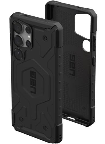 URBAN ARMOR GEAR Pathfinder Case Samsung Galaxy S25 Ultra Hülle (Offiziell "Designed for Samsung" zertifiziert, Wireless Charging kompatibel, Handyhülle nach Militärstandard) schwarz von URBAN ARMOR GEAR