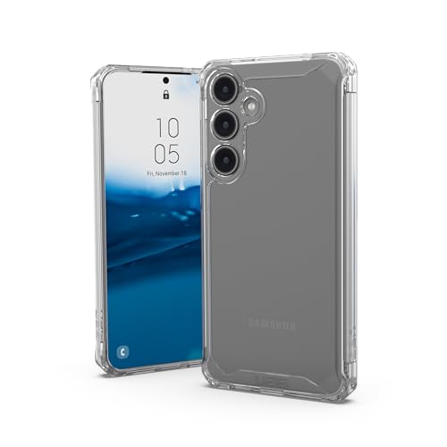 URBAN ARMOR GEAR UAG Schutzhülle für Samsung Galaxy S24 Plus, 17 cm (6,7 Zoll), Plyo Ice, robust, militärisch, sturzsicher, stoßfest, rutschfest, transparent von URBAN ARMOR GEAR