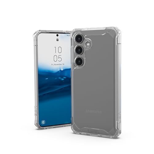 URBAN Armor Gear UAG Schutzhülle für Samsung Galaxy S24, 15,7 cm (6,2 Zoll), Plyo Ice, robust, militärisch, sturzsicher, stoßfest, rutschfest, transparent von URBAN ARMOR GEAR