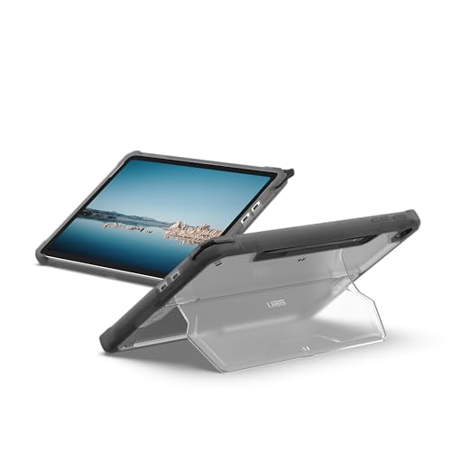 URBAN ARMOR GEAR Plyo Case für Microsoft Surface Pro 12 Zoll Hülle (2025-1. Edition, Designed for Surface Zertifiziert, Type-Cover kompatibel, Surface Pen Aussparung, Standfunktion) Ice/ash von URBAN ARMOR GEAR