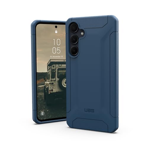 URBAN ARMOR GEAR Scout Case Samsung Galaxy A35 5G Hülle [Offiziell Designed for Samsung Zertifiziert, Sturzfest nach Militärstandard, Displayschutz durch erhöhten Rand] blau (Mallard) von URBAN ARMOR GEAR