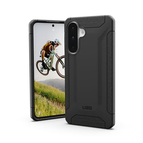 URBAN ARMOR GEAR Scout Case Samsung Galaxy A56 5G Hülle [Offiziell Designed for Samsung Zertifiziert, Sturzfest nach Militärstandard, Displayschutz durch erhöhten Rand] schwarz von URBAN ARMOR GEAR
