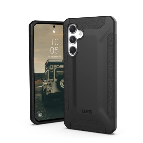 URBAN ARMOR GEAR Scout Case Schutzhülle Samsung Galaxy A54 5G Hülle [Offiziell 2Made for Samsung Zertifiziert, Sturzfest nach Militärstandard, Displayschutz durch erhöhten Rand] schwarz von URBAN ARMOR GEAR