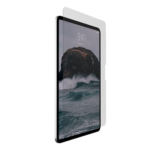 URBAN ARMOR GEAR Screen Shield Tempered Glass für Apple iPad Pro 13 (M4 - 2024) Displayschutzglas (Doppelt gehärtetes Glas, Anti-Fingerabdruck, Inkl. Montagekit, Ultra klar) von URBAN ARMOR GEAR
