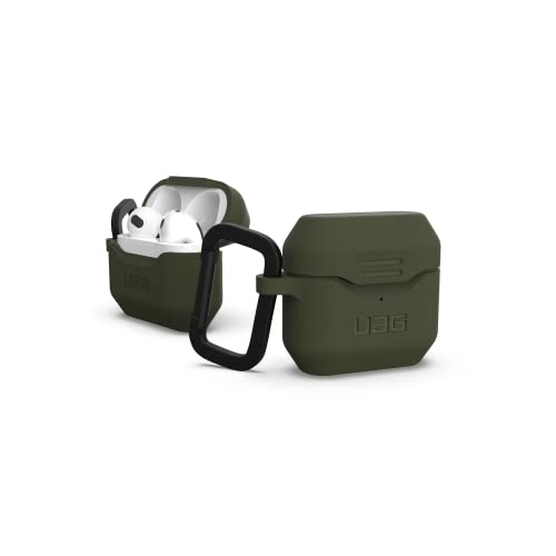 URBAN ARMOR GEAR Standard Issue Silicone Case | Apple AirPods (2021) | Olive | 10292K117272 von URBAN ARMOR GEAR