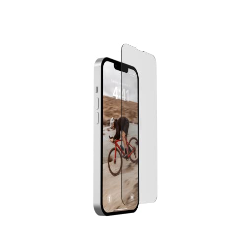 URBAN ARMOR GEAR Tempered Glass Displayschutzfolie kompatibel mit dem Apple iPhone 14 / iPhone 13 [9H gehärtetes Glas, Anti-Fingerabdruck, 3D Touch kompatibel, 0,2mm dünn, Ultra klar] von URBAN ARMOR GEAR