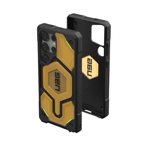 URBAN Armor Gear Monarch Pro Case kompatibel mit Samsung Galaxy S25 Ultra Hülle (7,6 Meter Fallschutz, Wireless Charging/Magnetische Aufladung kompatibel, 5-Schichten Schutz) ultem von URBAN ARMOR GEAR