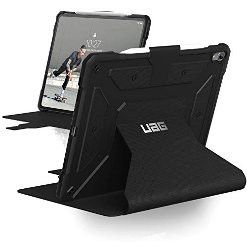Urban Armor Gear Metropolis für Apple iPad Pro 12.9 (2018) Hülle nach US-Militärstandard - [Wake/Sleep, Stylus-Halter, Standfunktion] - schwarz von URBAN ARMOR GEAR