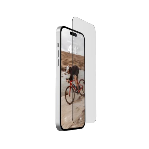 Urban Armor Gear UAG Tempered Glass Displayschutzfolie kompatibel mit dem Apple iPhone 14 Pro Max [9H gehärtetes Glas, Anti-Fingerabdruck, 3D Touch kompatibel, 0,2mm dünn, Ultra klar], 144000110000 von URBAN ARMOR GEAR