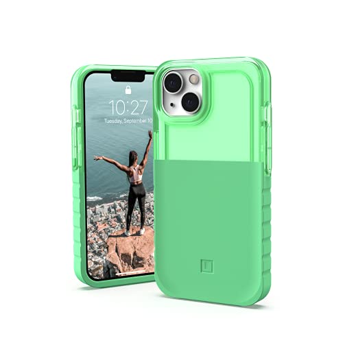 Urban Armor Gear by UAG [U] Dip Case kompatibel mit Apple iPhone 13 [4,5m Fallschutz nach US-Militärstandard, Wireless Charging kompatibel, Dreiteiliges iPhone Case] Spearmint, 11317U317777 von Urban Armor Gear