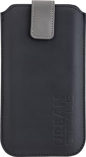 URBAN STYLE Trend CASE Größe 6.9" Black, z.B. für Samsung S20/S21 Ultra/Xiaomi Redmi 8/ Mi 11/ iPhone 13 Pro Max Innenmaße: ca. 167 x 79 x 9 mm, 19258 von URBAN STYLE