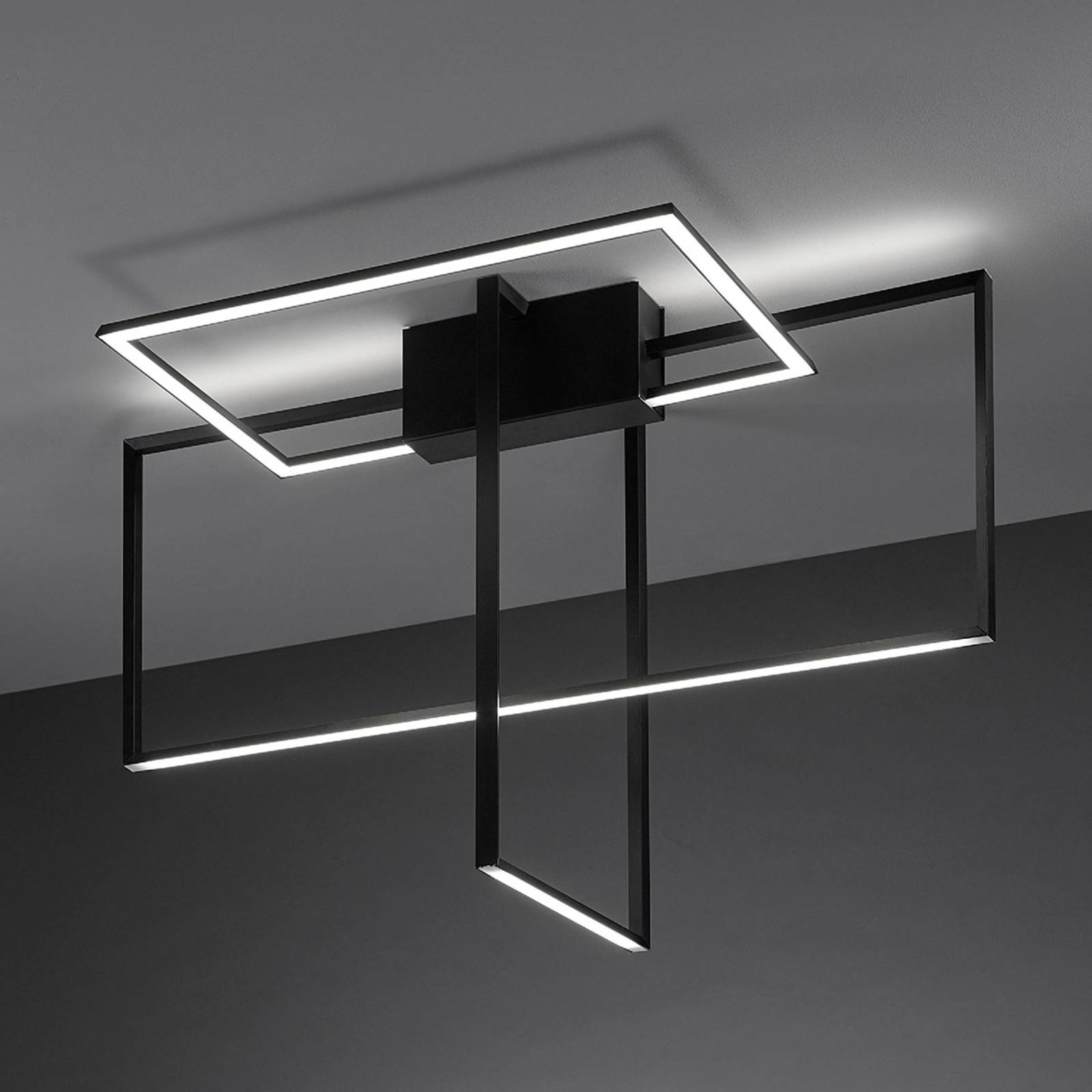 LED-Deckenlampe Area in Schwarz LED-Deckenlampe Area in Schwarz von URBAN by Sforzin