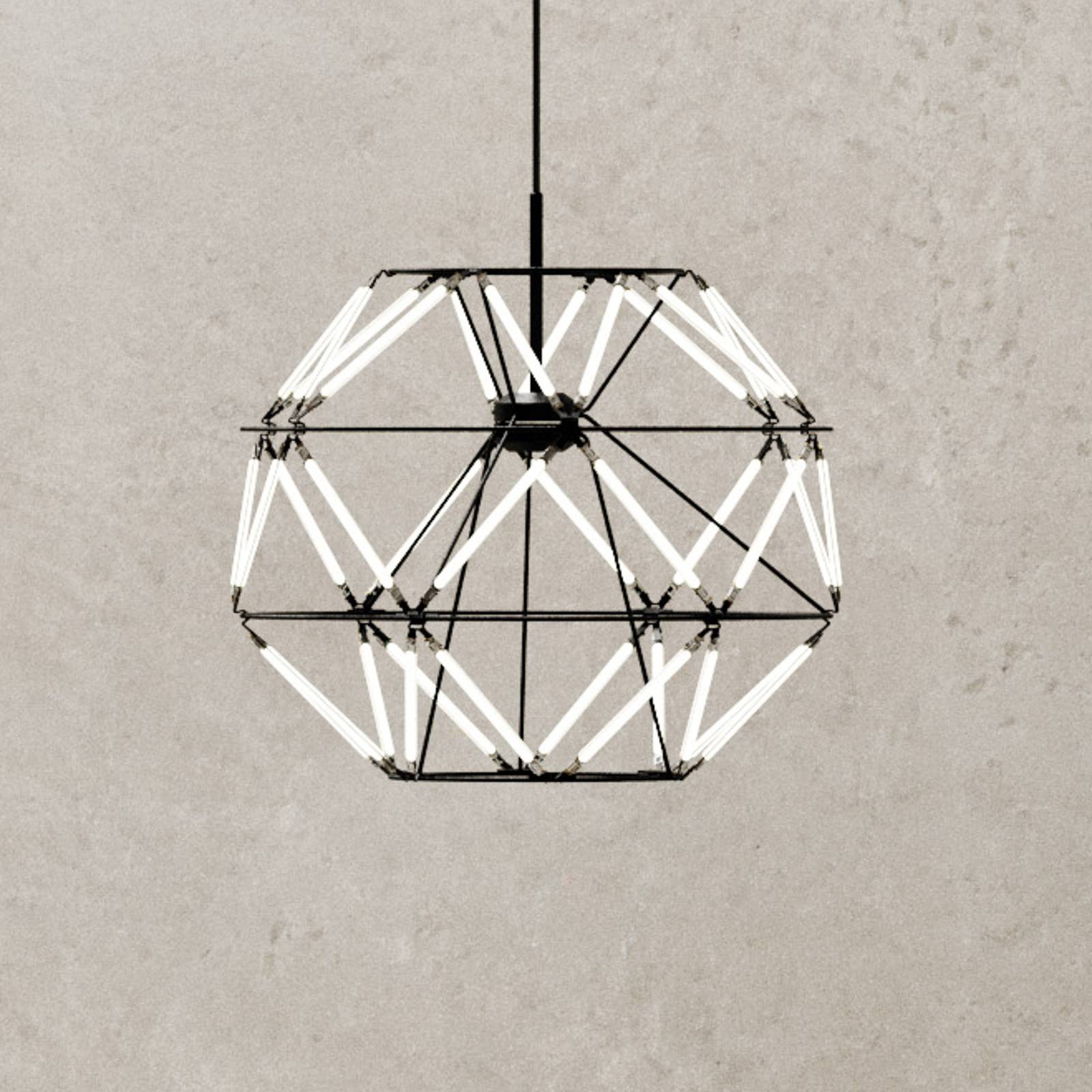 LED-Hängeleuchte Euclide, schwarz, Metall, 35 cm breit LED-Hängeleuchte Euclide, schwarz, Metall, 35 cm breit von URBAN by Sforzin