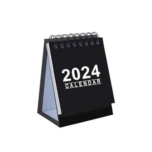 Kalender 2024 Tischkalender, Stehkalender 2024-2025 zum Aufstellen 18 Monatskalender Läuft von Januar 2024 bis Juni 2025, Jahreskalender Desktop Kalender Aufstehen Tabelle Papier Kalender von URFEDA