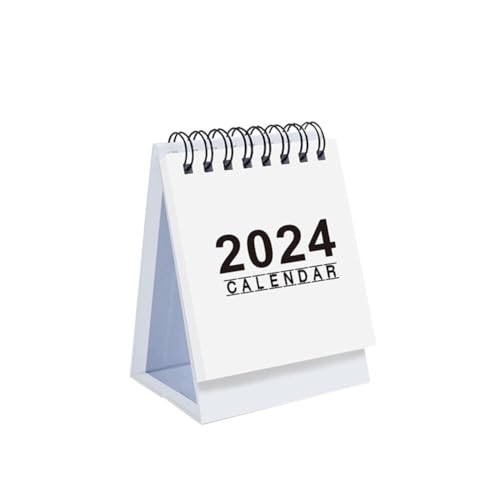 Kalender 2024 Tischkalender, Stehkalender 2024-2025 zum Aufstellen 18 Monatskalender Läuft von Januar 2024 bis Juni 2025, Jahreskalender Desktop Kalender Aufstehen Tabelle Papier Kalender von URFEDA