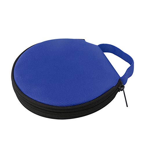 URFEDA CD Tasche, 20 Kapazität Tragbar CD/DVD-Hülle Brieftaschenhalter CD-Brieftasche, Film, CD-Aufbewahrung, tragbare DVD-Organizer, Hülle für Zuhause, Auto, Reisen Blau von URFEDA