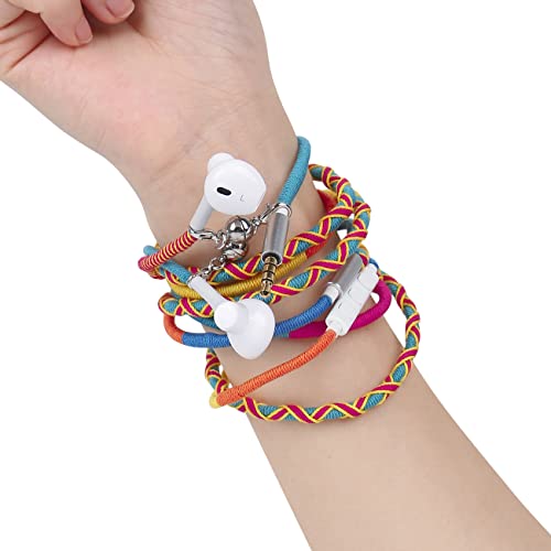 URIZONS In-Ear 3,5mm bunt Kopfhörer Kabel - Kopfhorer mit Mikrofon und Fernbedienung handgefertigte Stoff geflochtene Tribe Thread Wrapped Armband URIZONS In-Ear 3,5mm bunt Kopfhörer Kabel - Kopfhorer mit Mikrofon und Fernbedienung handgefertigte Stoff geflochtene Tribe Thread Wrapped Armband von URIZONS
