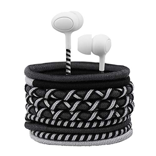URIZONS In Ear kabelgebundene Lighting bunt kopfhörer - mit Mikrofon Fernbedienung kopfhorer für Laptop Tablets Stoff geflochten für iPhone 7/8/11/12/14 von URIZONS