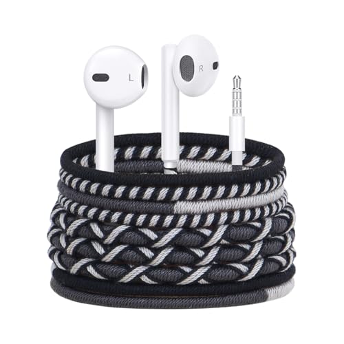 URIZONS Kabelgebundene bunt Kopfhörer für Kinder - In Ear Headphones mit Kabel Ohrhörer Mikrofon und Fernbedienung In-Ohr Kopfhore für Laptoptabletten Android geflochtener Faden Regenbogen URIZONS Kabelgebundene bunt Kopfhörer für Kinder - In Ear Headphones mit Kabel Ohrhörer Mikrofon und Fernbedienung In-Ohr Kopfhore für Laptoptabletten Android geflochtener Faden Regenbogen von URIZONS