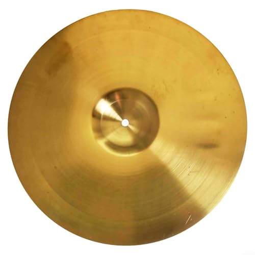 14/16 Inch Brass Drum Cymbals, Hand Cymbal Percussion Musical Instrument For Drum Set(16 inch) von URPIZY