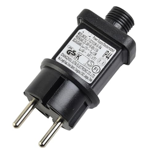URPIZY 31V LED Netzteil,LED Lichterkette Adapter,IP44 LED Transformator Niederspannungs-LED-Adapter Ersatz LED Transformator Treiber für Weihnachtslicht, Lichterkette, Eiszapfenlichter URPIZY 31V LED Netzteil,LED Lichterkette Adapter,IP44 LED Transformator Niederspannungs-LED-Adapter Ersatz LED Transformator Treiber für Weihnachtslicht, Lichterkette, Eiszapfenlichter von URPIZY