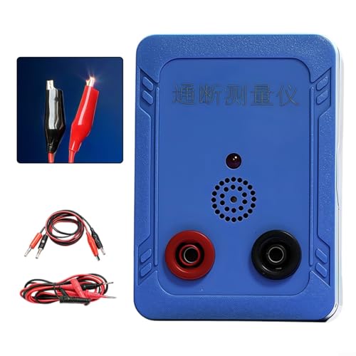9V Summer Tester Draht Prüfgerät PCB Kabel Schalter Produkte Schalter Tester mit Akustischem und Optischem Alarm Kontinuitätsprüfer für Leitungen und Kabel(D) von URPIZY