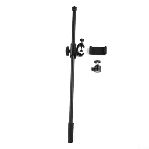 Convenient And Microphone Stand With Phone Holder, 55CM Length(Phone Clip) von URPIZY