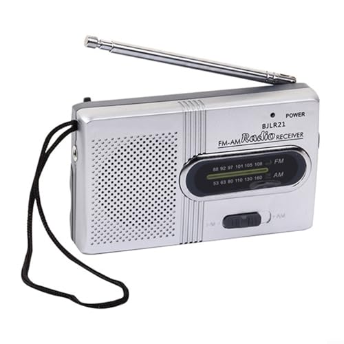 Tragbares Retro-Radio SW AM FM Batteriebetriebenes Taschenradio Mit Teleskopantenne Für Vollband-Empfang Klarer Lautsprecher Benutzerfreundlich Für Senioren Grau Tragbares Retro-Radio SW AM FM Batteriebetriebenes Taschenradio Mit Teleskopantenne Für Vollband-Empfang Klarer Lautsprecher Benutzerfreundlich Für Senioren Grau von URPIZY