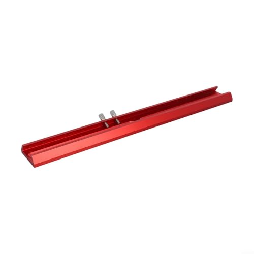 URPIZY Astronomischer Teleskop Schwalbenschwanzplatte Sucherbasis Erweiterungsschlitz Führung Aluminium Rot 220x44mm 360x44mm für Finderscope Leitrohr Smartbox Zubehör Leicht Robust(360mm) von URPIZY