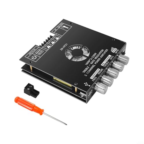 URPIZY ZK-HT21 2.1-Kanal Bluetooth-Kompatibles Digitales Audio-Lautsprechermodul Hochleistungs-Verstärkerplatine Mit Überspannungsschutz Und Lautstärkeregler Für DIY-Lautsprecher URPIZY ZK-HT21 2.1-Kanal Bluetooth-Kompatibles Digitales Audio-Lautsprechermodul Hochleistungs-Verstärkerplatine Mit Überspannungsschutz Und Lautstärkeregler Für DIY-Lautsprecher von URPIZY