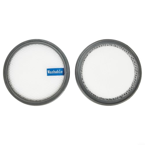 Waschbarer Ersatzfilter für PRETTYCARE W200 W300 W400 starke, leichte, schnurlose Staubsauger, Ersatzteile, Filter-Baumwolle, halten Sie Ihren Lebensstil gesünder (2 Stück) von URPIZY