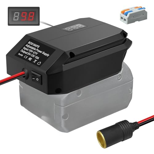 Step Down Konverter für Bosch GBA 18V zu 12V, Stromanschluss für Autogeräte, DIY Ladegerät Buck Converter Power Station, Zigarettenanzünder Adapter Buck Adapter für Autokühlschrank Step Down Konverter für Bosch GBA 18V zu 12V, Stromanschluss für Autogeräte, DIY Ladegerät Buck Converter Power Station, Zigarettenanzünder Adapter Buck Adapter für Autokühlschrank von URUN