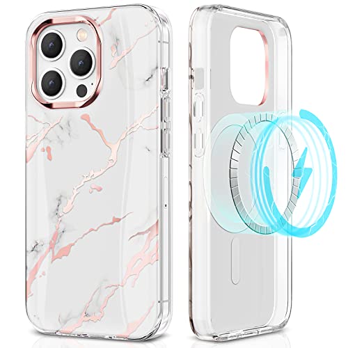 URZQOQ iPhone 13 Pro MAX Hülle mit Magnetische iPhone 13 Pro MAX Hülle Schlank Schick Schutzhülle iPhone 13 Pro MAX Kratzfest Stoßfest TPU Handyhülle für iPhone 13 Pro MAX 6.7'' Marmor Weiß URZQOQ iPhone 13 Pro MAX Hülle mit Magnetische iPhone 13 Pro MAX Hülle Schlank Schick Schutzhülle iPhone 13 Pro MAX Kratzfest Stoßfest TPU Handyhülle für iPhone 13 Pro MAX 6.7'' Marmor Weiß von URZQOQ