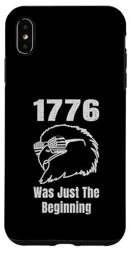 1776 Was Just the Beninning Eagle USA Flage Patriotic Hülle für iPhone XS Max 1776 Was Just the Beninning Eagle USA Flage Patriotic Hülle für iPhone XS Max von US Independence Day co. Proud America