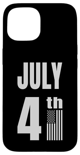 4 July Independence Day USA Flag Patriotic Hülle für iPhone 15 4 July Independence Day USA Flag Patriotic Hülle für iPhone 15 von US Independence Day co. Proud America