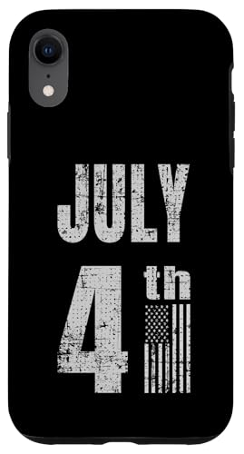 4 July Independence Day USA Flag Patriotic Hülle für iPhone XR 4 July Independence Day USA Flag Patriotic Hülle für iPhone XR von US Independence Day co. Proud America