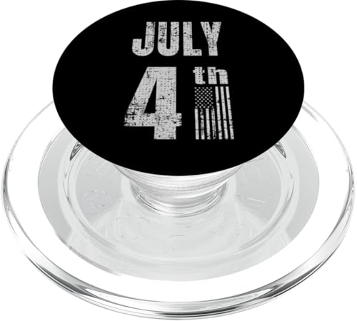 4 July Independence Day USA Flag Patriotic PopSockets PopGrip für MagSafe 4 July Independence Day USA Flag Patriotic PopSockets PopGrip für MagSafe von US Independence Day co. Proud America
