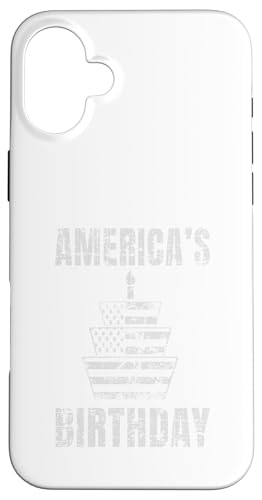 American´s Birthday USA Flagge Patriotisch Hülle für iPhone 16 Plus American´s Birthday USA Flagge Patriotisch Hülle für iPhone 16 Plus von US Independence Day co. Proud America