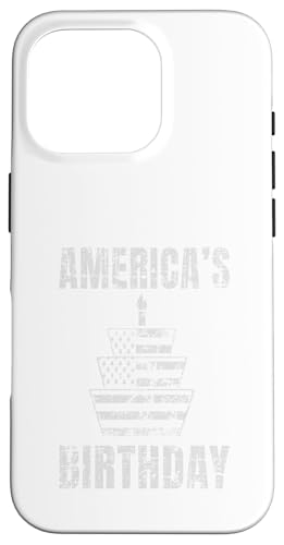American´s Birthday USA Flagge Patriotisch Hülle für iPhone 16 Pro American´s Birthday USA Flagge Patriotisch Hülle für iPhone 16 Pro von US Independence Day co. Proud America